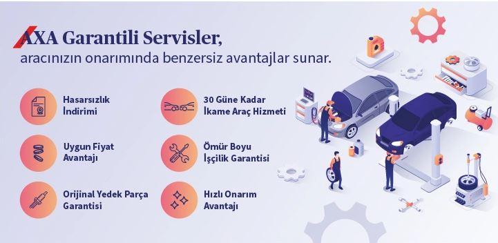Axa Sigorta Anlaşmalı Servisler Bodrum Milas